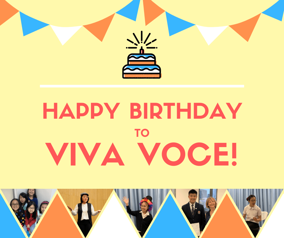 Happy Birthday to Viva&nbsp;Voce!